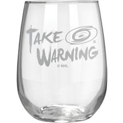 Great American Products Carolina Hurricanes Etched Wine Glass 50.3cl