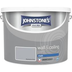 Johnstone's Trade - Wall Paint, Ceiling Paint Manhattan Grey 10L