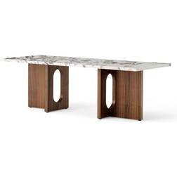 Menu Androgyne Walnut/Calacatta Viola Coffee Table 45x120cm