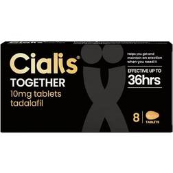 Cialis Together 10mg 8pcs Tablet