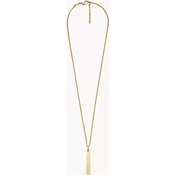Fossil Drew Chain Necklace - Gold