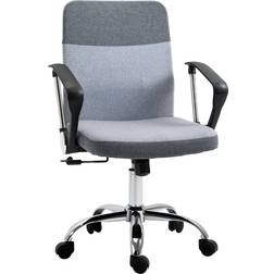 Vinsetto Home Study Grey Office Chair 102cm