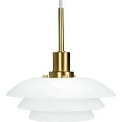 DybergLarsen DL20 Light Opal/Brass Pendant Lamp 20cm