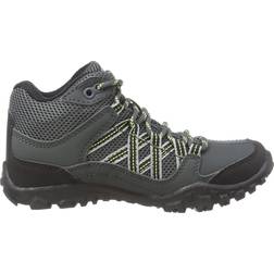 Regatta Kid's Edgepoint Mid Waterproof Walking Boots - Briar Elecrtic Lime