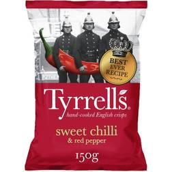 Tyrrells Sweet Chilli and Red Pepper Crisps 150g