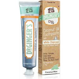 Dr. Ginger's Coconut Oil Toothpaste with White Charcoal 114g