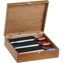 Wooden box in birch - for 3 Bottles Wine Rack