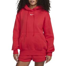Nike Sportswear Phoenix Fleece Oversized Pullover Hoodie Women's - University Red/Sail