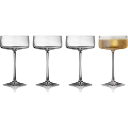 Lyngby Glas Zero Champagne Glass 26cl 4pcs