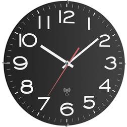 TFA 60.3509 Black Wall Clock 31cm