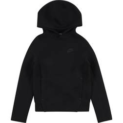 Nike Older Kid's Sportswear Tech Fleece Pullover Hoodie - Black
