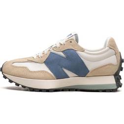 New Balance 327 lace-up sneakers women Rubber/Suede/Nylon/Fabric Neutrals