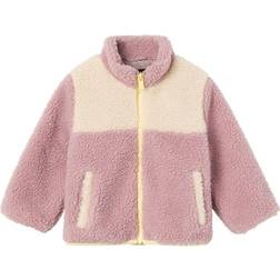 Name It Melo Teddy Jacket - Burnished Lilac (13224743)