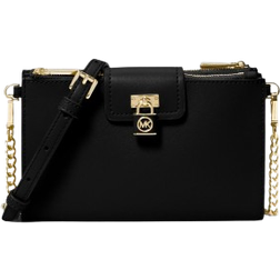 Michael Kors Ruby Small Saffiano Leather Crossbody Bag - Black