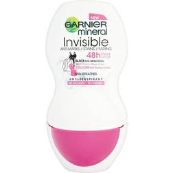 Garnier Mineral Invisible Black & White Colours 48H Anti-Perspirant Deo Roll-On 50ml