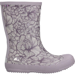 Viking Kid's Indie Print Rubber Boots - Dusty Pink Cream