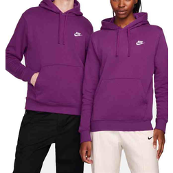 Nike Sportswear Club Fleece Pullover Hoodie - Viotech/Viotech/White