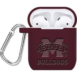 Mississippi State Bulldogs Debossed Silicone AirPods Case Cover
