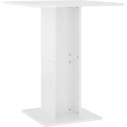 vidaXL 802108 High Gloss White Dining Table 60x60cm