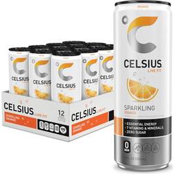 Celsius Energy Drink Sparkling Orange 12 pcs