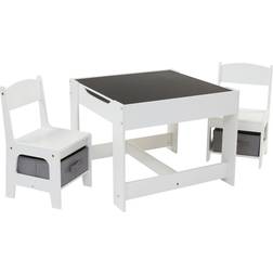 Liberty House Toys Table & Chairs with Storage Bins