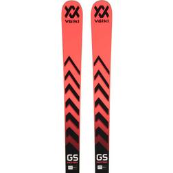 Völkl Racetiger GS R WC FIS W/Plate Alpine Skis - Red/Black