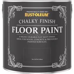 Rust-Oleum Chalky Finish Floor Paint Brown 2.5L