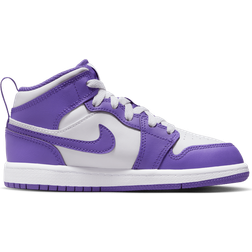 Nike Jordan 1 Mid PS - Purple Venom/White