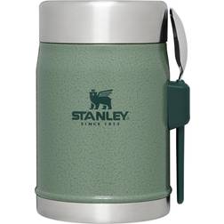 Stanley Classic Legendary with Spork Hammertone Green Food Thermos 0.4L