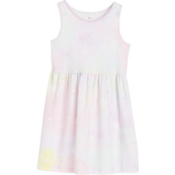 H&M Patterned Cotton Dress - Light Pink/Patterned (1157735046)