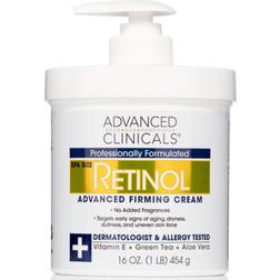 Advanced Clinicals Retinol Advanced Firming Cream 454g
