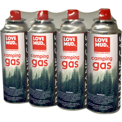 Love Mud 4 Pack Of Butane Camping Gas Canisters