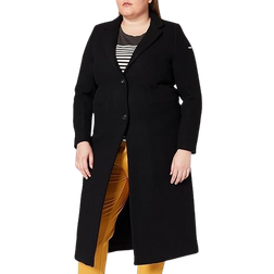 Superdry Women's Studios Quilt Wool Crombie Jacket - Black