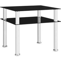 vidaXL 45x50x45cm Black Small Table 45x50cm