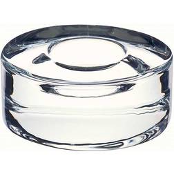 Orrefors Puck Clear Candle Holder 3.6cm