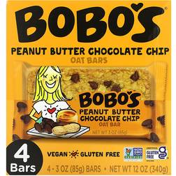Bobo's Oat Bars Peanut Butter Chocolate Chip 85g 4 pcs