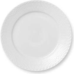 Royal Copenhagen White Fluted Half Lace Dinner Plate 22cm
