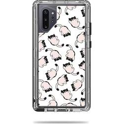 MightySkins Raining Cats Case for Galaxy Note 10 Plus