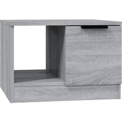 vidaXL Engineered Wood Grey Sonoma Coffee Table 50x50cm
