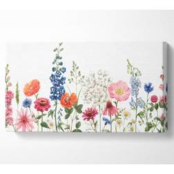 Ophelia & Co. Wrapped White/Multicolour Wall Decor 203.2x101.6cm