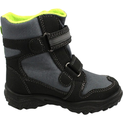 Superfit kid's Husky 2 Winter Ankle Boots - Black/Green