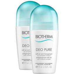 Biotherm Deo Pure Antiperspirant Roll-on 75ml 2-pack