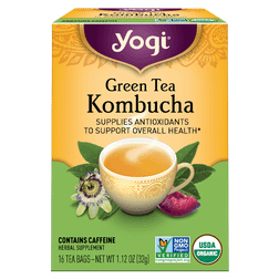Yogi Green Tea Kombucha Tea 32g 16pcs