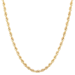 T H Baker Rope Chain - Gold