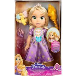 JAKKS Pacific Disney Princess Rapunzel Magical Glowing Hair and Singing Doll with Accessories