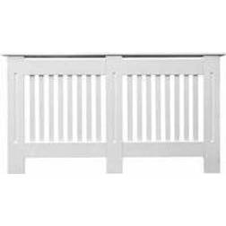 Jack Stonehouse Vertical Grill White Painted Radiator Cover