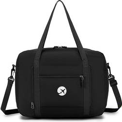 Spaher Foldable Travel Duffle Bag - Black