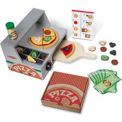 Melissa & Doug Top & Bake Pizza Counter Play Set