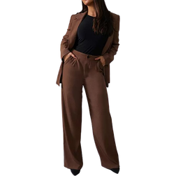 In The Style x Tailored Trousers - Chocolate