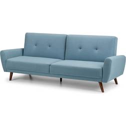 Julian Bowen MON514 Blue Sofa 221cm 3 Seater